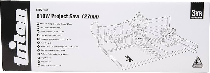 Triton TWX7 910W Project Saw 127mm TWX7PS001 (716168) : Amazon.co